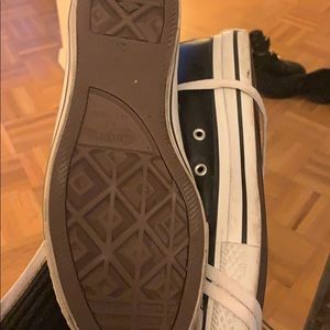 Leather converse